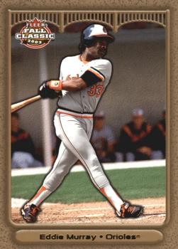 2003 Fleer Fall Classic - Championship Gold #43a Eddie Murray Front