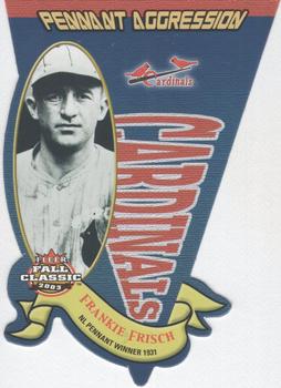 2003 Fleer Fall Classic - Pennant Aggression #5PA Frankie Frisch Front