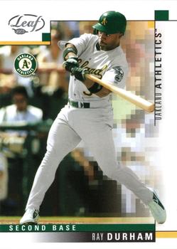 2003 Leaf - Samples Gold #85 Ray Durham Front