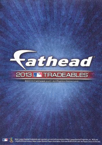 2013 Fathead Tradeables #14 Chris Davis Back