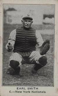 1922 W575-1 Strip Cards #NNO Earl Smith Front