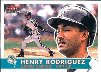 2001 Fleer Tradition #123 Henry Rodriguez Front