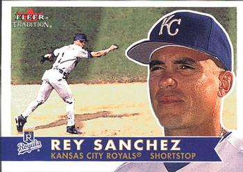2001 Fleer Tradition #223 Rey Sanchez Front