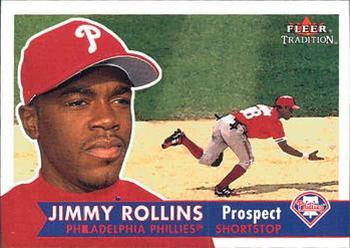 2001 Fleer Tradition #377 Jimmy Rollins Front