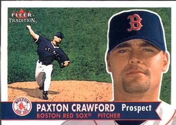 2001 Fleer Tradition #354 Paxton Crawford Front