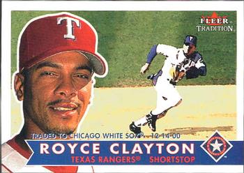 2001 Fleer Tradition #55 Royce Clayton Front