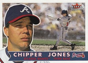 2001 Fleer Tradition #70 Chipper Jones Front