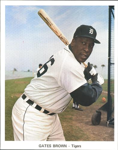 1975 Detroit Tigers Picture Pack A #NNO Gates Brown Front
