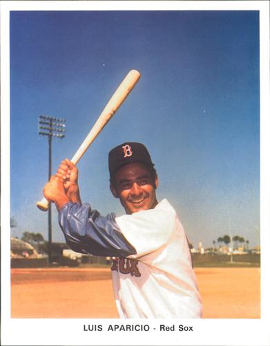 1971 Boston Red Sox Color Picture Pack #NNO Luis Aparicio Front