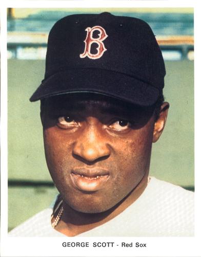 1971 Boston Red Sox Color Picture Pack #NNO George Scott Front