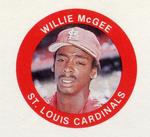 1984 Fun Foods Proofs #NNO Willie McGee Front