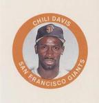 1984 Fun Foods Proofs #NNO Chili Davis Front