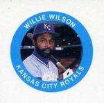 1984 Fun Foods Proofs #NNO Willie Wilson Front
