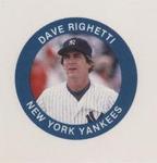 1984 Fun Foods Proofs #NNO Dave Righetti Front