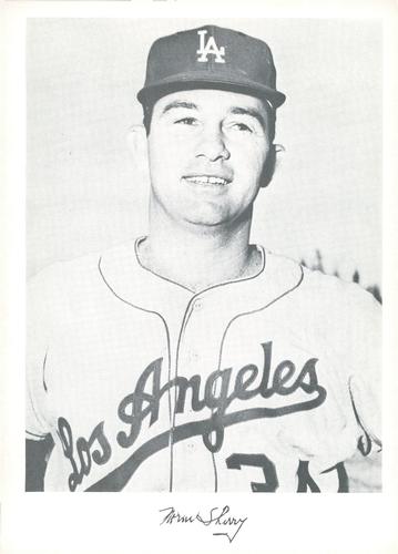 1962 Danny Goodman Los Angeles Dodgers Set D #NNO Norm Sherry Front