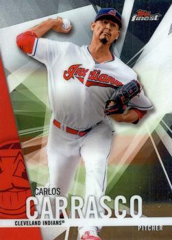 2017 Finest #20 Carlos Carrasco Front