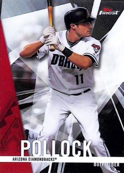 2017 Finest #111 A.J. Pollock Front