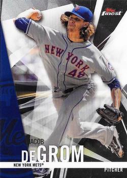 2017 Finest #118 Jacob deGrom Front