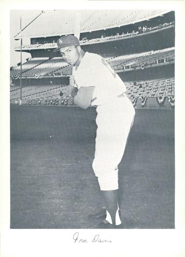 1962 Danny Goodman Los Angeles Dodgers Set C #NNO Tom Davis Front