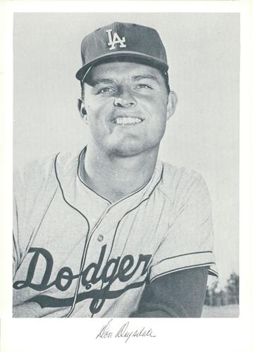 1962 Danny Goodman Los Angeles Dodgers Set C #NNO Don Drysdale Front