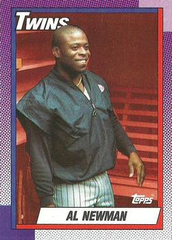 1990 Topps #19 Al Newman Front