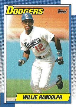 1990 Topps #25 Willie Randolph Front