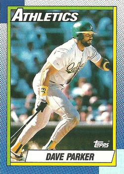 1990 Topps #45 Dave Parker Front