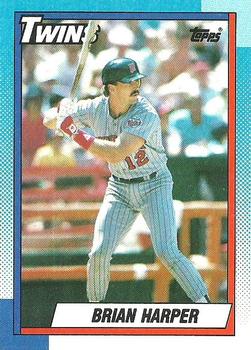 1990 Topps #47 Brian Harper Front