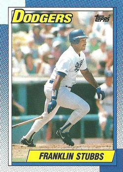 1990 Topps #56 Franklin Stubbs Front