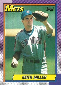 1990 Topps #58 Keith Miller Front