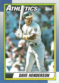 1990 Topps #68 Dave Henderson Front