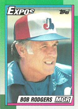 1990 Topps #81 Bob Rodgers Front