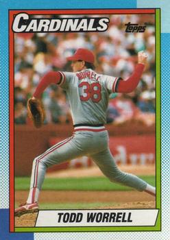 1990 Topps #95 Todd Worrell Front