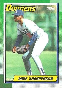 1990 Topps #117 Mike Sharperson Front