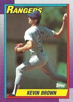 1990 Topps #136 Kevin Brown Front