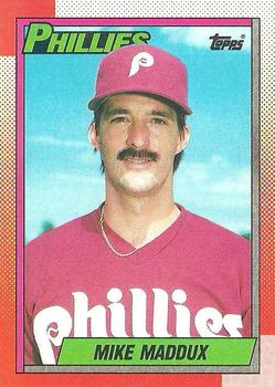 1990 Topps #154 Mike Maddux Front