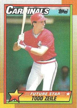 1990 Topps #162 Todd Zeile Front