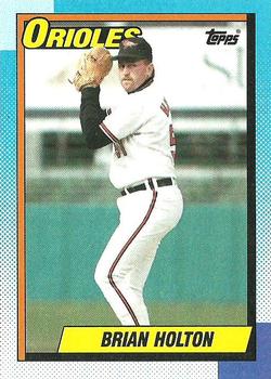 1990 Topps #179 Brian Holton Front