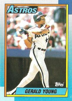 1990 Topps #196 Gerald Young Front