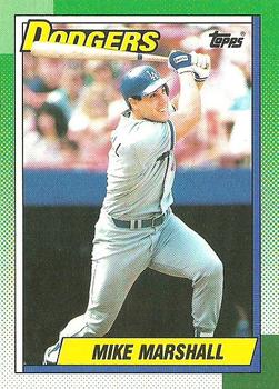1990 Topps #198 Mike Marshall Front
