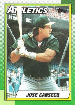 1990 Topps #250 Jose Canseco Front