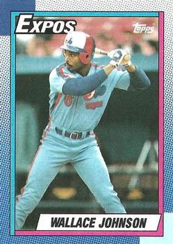 1990 Topps #318 Wallace Johnson Front