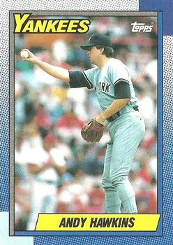 1990 Topps #335 Andy Hawkins Front