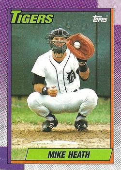 1990 Topps #366 Mike Heath Front