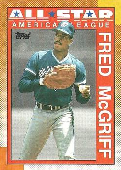 1990 Topps #385 Fred McGriff Front