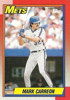 1990 Topps #434 Mark Carreon Front