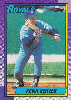1990 Topps #435 Kevin Seitzer Front