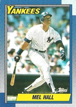 1990 Topps #436 Mel Hall Front
