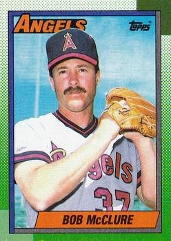 1990 Topps #458 Bob McClure Front
