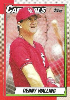 1990 Topps #462 Denny Walling Front